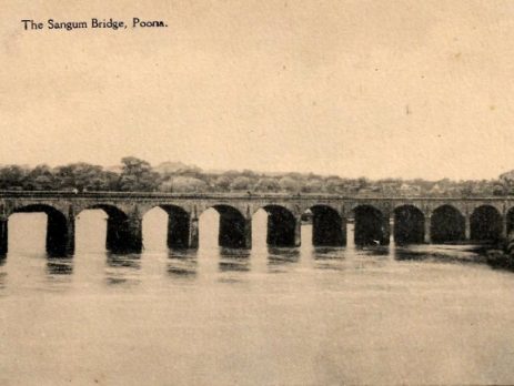 Sangam bridge in Pune