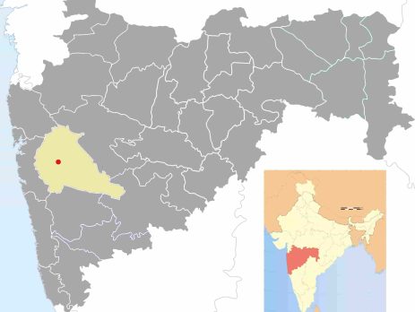 Pune In Maharashtra Map